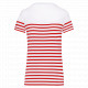 T-shirt donna in stile marinaro Bio girocollo K3034 Kariban