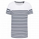 T-shirt bambino in stile marinaro Bio girocollo K3035 Kariban