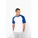 T-shirt baseball manica corta bicolore K330 Kariban
