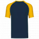 T-shirt baseball manica corta bicolore K330 Kariban