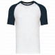 T-shirt baseball manica corta bicolore K330 Kariban
