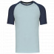 T-shirt baseball manica corta bicolore K330 Kariban