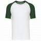 T-shirt baseball manica corta bicolore K330 Kariban