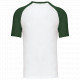T-shirt baseball manica corta bicolore K330 Kariban