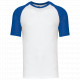 T-shirt baseball manica corta bicolore K330 Kariban