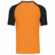 T-shirt baseball manica corta bicolore K330 Kariban