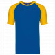 T-shirt baseball manica corta bicolore K330 Kariban