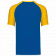 T-shirt baseball manica corta bicolore K330 Kariban
