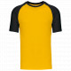 T-shirt baseball manica corta bicolore K330 Kariban