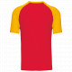 T-shirt baseball manica corta bicolore K330 Kariban