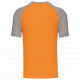 T-shirt baseball manica corta bicolore K330 Kariban