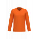 T-shirt uomo manica lunga scollo a V K358 Kariban