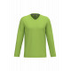 T-shirt uomo manica lunga scollo a V K358 Kariban