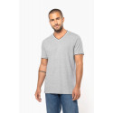 T-shirt piqué uomo scollo a V K374 Kariban