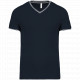 T-shirt piqué uomo scollo a V K374 Kariban