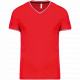 T-shirt piqué uomo scollo a V K374 Kariban
