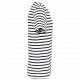 T-shirt manica corta a righe stile marinaio con tasca K378 Kariban