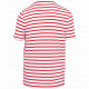 T-shirt manica corta a righe stile marinaio con tasca K378 Kariban