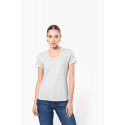 T-shirt donna manica corta scollo a V K381 Kariban