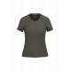 T-shirt donna manica corta scollo a V K381 Kariban