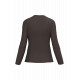 T-shirt donna manica lunga scollo a V K382 Kariban
