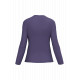 T-shirt donna manica lunga scollo a V K382 Kariban