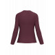 T-shirt donna manica lunga scollo a V K382 Kariban