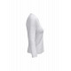 T-shirt donna manica lunga scollo a V K382 Kariban