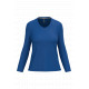 T-shirt donna manica lunga scollo a V K382 Kariban
