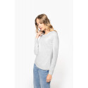 T-shirt donna manica lunga girocollo K383 Kariban
