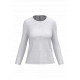 T-shirt donna manica lunga girocollo K383 Kariban