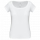 T-shirt donna manica corta collo a barca K384 Kariban