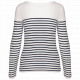 Maglia donna alla marinara Breton manica lunga K386 Kariban