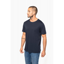 T-shirt bio maniche corte e collo con bordi a taglio vivo K398 Kariban