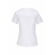 T-shirt bio donna maniche corte e collo con bordi a taglio vivo K399 Kariban