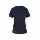 T-shirt bio donna maniche corte e collo con bordi a taglio vivo K399 Kariban