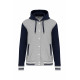 Giubbotto College unisex con cappuccio K4003 Kariban