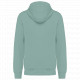 Felpa unisex ecosostenibile con zip e cappuccio NON GARZATA K4008 Kariban