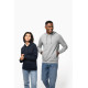 Felpa unisex ecosostenibile con cappuccio NON GARZATA K4009 Kariban