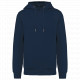 Felpa unisex ecosostenibile con cappuccio NON GARZATA K4009 Kariban