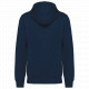 Felpa unisex ecosostenibile con cappuccio NON GARZATA K4009 Kariban