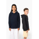 Felpa bambino unisex con cappuccio a contrasto con motivi K4014 Kariban