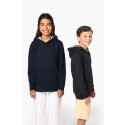Felpa bambino unisex con cappuccio a contrasto con motivi K4014 Kariban