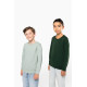 Felpa eco-sostenibile da bambino girocollo K4026 Kariban