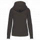 Felpa eco-sostenibile donna con cappuccio K4028 Kariban
