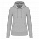 Felpa eco-sostenibile donna con cappuccio K4028 Kariban
