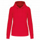 Felpa eco-sostenibile donna con cappuccio K4028 Kariban