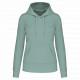 Felpa eco-sostenibile donna con cappuccio K4028 Kariban