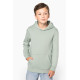 Felpa ecosostenibile bambino con cappuccio K4029 Kariban