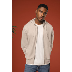 Felpa eco-sostenibile uomo con cappuccio e zip K4030 Kariban